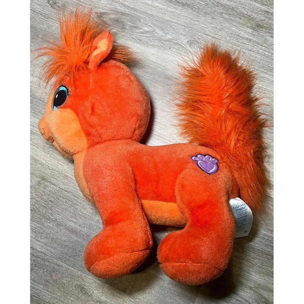 Build A Bear Plush Disney Palace Pets Ariel's Pet Orange‎ Treasure Kitty Cat